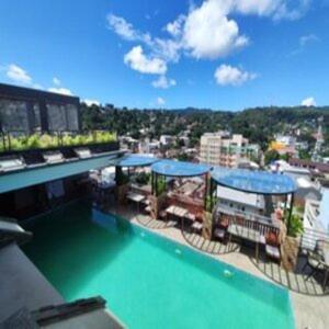 Golden Palace Hotel Batu Merah Ngoại thất bức ảnh